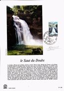 Le Saut Du Doubs - Document 1er Jour Signé Michel Monvoisin - Oblitération Villers Le Lac 08/09/1973 (DP102) - 1970-1979