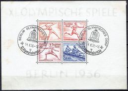 GERMANY  #   FROM 1936  STAMPWORLD 621-624 - Blocks & Sheetlets