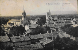 CPA.- FRANCE - Pernes-les-Fontaines Est Situé Dans Le Dép. De Vaucluse - Vue Générale - Daté 1917 - TBE - Pernes Les Fontaines