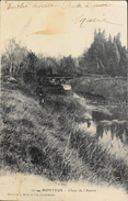 CPA.- FRANCE - Monteux Est Situé Dans Le Dép. De Vaucluse - Chûte De L'Auzon - Un Pêcheur - Daté 1905 - BE - Monteux