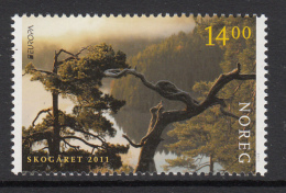 Norway 2011 14k Forest At Lake Farris - International Year Of Forests - Unused Stamps