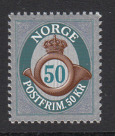 Norway 2011 50k Posthorn - Unused Stamps