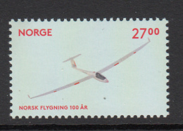 Norway 2012 27k Glider -Norwegian Aviation Centenary - Ongebruikt