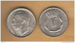 LUXEMBURGO -  1 Franc 1970  KM55 - Luxemburg