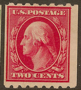 USA 1910 2c Franklin Imp X P8 SG 398 HM #AAY143 - Unused Stamps