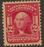 USA 1903 2c Washington SG 326a UNHM #AAI156 - Unused Stamps