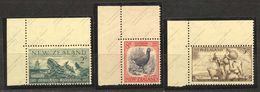 Nouvelle-Zélande, Yvert 349/351, Scott 313/315, SG 752/754, MNH - Unused Stamps