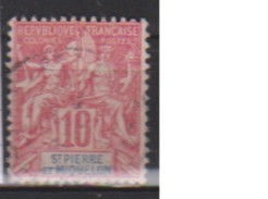 SAINT PIERRE ET MIQUELON       N° 73     ( 1 )    OBLITERE  ( O 413 ) - Used Stamps