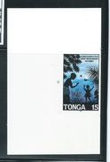 Tonga 1993 Family Planning 15s Tongan Language Single Chromalin Proof - Tonga (1970-...)