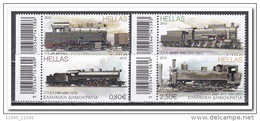 Griekenland 2015, Postfris MNH, Trains - Unused Stamps