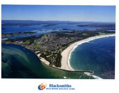 (230) Australia - NSW - Blacksmith Beachside Holiday Park - Lake Macquarie - With Stamp At Nack Of Card - Port Macquarie