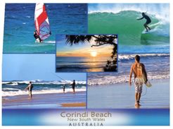 (230) Australia - With Stamp At Back Of Card - NSW - Corindi Beach - Tamworth