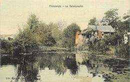 CPA FRANCE 49 "Thouarcé, La Teinturerie" / CARTE TOILÉE - Thouarce