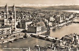 ZÜRICH - Grossmünster, Helmhaus Und Utoquai - Kleinformat, Petit Format, Formato Piccolo - Autres & Non Classés