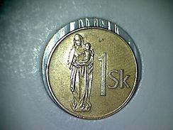 Slovaquie 1 Koruna 1993 - Slovakia