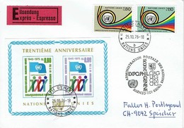 UN Genf - Spezialbeleg / Special Cover (O784) - Briefe U. Dokumente