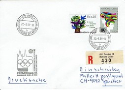 UN Genf - Einschreiben / Registered Letter (O790) - Briefe U. Dokumente