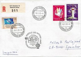 UN Genf - Einschreiben / Registered Letter (O791) - Lettres & Documents