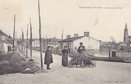 BOURGNEUF EN RETZ. - Avenue De La Gare. Carte Très RARE - Bourgneuf-en-Retz