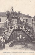 CHATEAUBRIANT. - Procession De La Fête-Dieu. Reposoir De L'Hôtel De Ville. Carte RARE - Châteaubriant