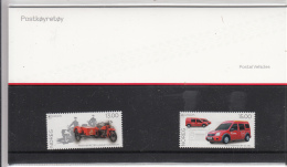 Norway 2013 Presentation Pack Set Of 2 Postal Vehicles - Motorcycle, Electric Van - EUROPA - Ongebruikt