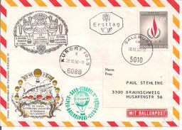 Austria - MIT  Ballonpost 40- PRO JUVENTUTE 18.10.68-17, - Balloon Covers