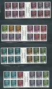 Tonga 1987 King Tupou Booklet Stamps - Set Of 4 Booklet Panes MNH - Tonga (1970-...)
