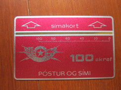 L&Gyr Optical Phonecard,CN:601A , Mint - IJsland