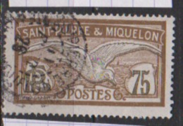 SAINT PIERRE ET MIQUELON       N°  90 ( 15 )     OBLITERE  ( O 557 ) - Used Stamps