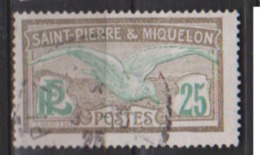 SAINT PIERRE ET MIQUELON       N°  110 ( 9 )     OBLITERE  ( O 562 ) - Usados