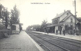 OISE - 60 - VAUMOISE - La Gare - Animation - Vaumoise