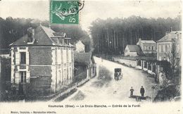 OISE - 60 - VAUMOISE - La Croix Blanche - Entrée De La Forêt - Vaumoise
