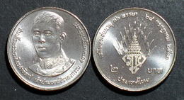 Thailand Coin 2 Baht 1988 36th Crown Prince Birthday Y222 - Thailand