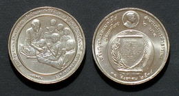Thailand Coin 2 1991 Magsaysay Foundation Award Y255 UNC - Thailand