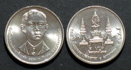 Thailand Coin 2 1992 100th Prince Mahidol Birthday Y248 UNC - Thailand