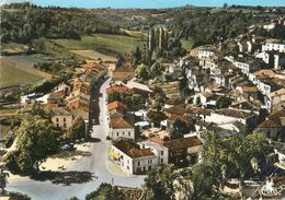 CPSM FRANCE 82 "Montaigu De Quercy, Vue Panoramique Aérienne" - Montaigu De Quercy