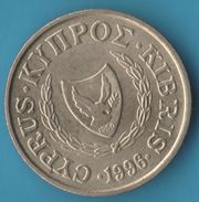 CYPRUS 1 CENT 1996 KM# 53 Colombe - Zypern