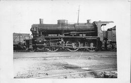 ¤¤  -  Carte-Photo Non Située  -  Chemin De Fer  -   Trains En Gare  - Locomotive " LA PLAINE "   -  ¤¤ - Equipment