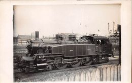 Carte-Photo Non Située -  Trains En Gare - Locomotive Du Chemin De Fer Du " NORD " - - Materiaal