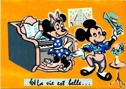 CPSM Walt Disney édition KROMA SEPHERIADES Relief Feutrine Non Circulé - Autres & Non Classés