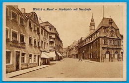 CPA AK Allemagne Rhénanie Palatinat WITTLICH A. Mosel - Marktplatz Mit Neustrasse ° Ohs-Kronamer - Wittlich