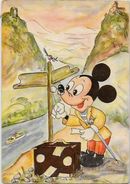 CPSM Walt Disney édition Orania Non Circulé Mickey - Autres & Non Classés