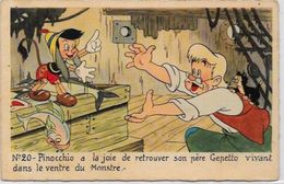 CPSM Walt Disney édition Séphéradiès Non Circulé Pinocchio - Sonstige & Ohne Zuordnung