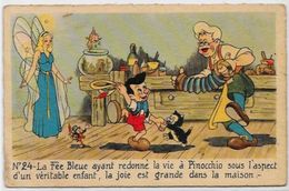 CPSM Walt Disney édition Séphéradiès Non Circulé Pinocchio Chat - Other & Unclassified