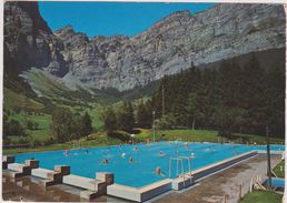 SUISSE,SWITZERLAND,SWISS, HELVETIA,SCHWEIZ,SVIZZERA ,VALAIS,LEUKERBAD-LOECHE LES BAINS,COL GEMMI,PHOTO KLOPFENSTEIN - Loèche