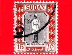 SUDAN - Usato - 1951 - Polizia - Policeman - 15 - Sudan (...-1951)