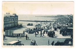 RB 1165 - Early Postcard - Cars At Blue Lagoon Clacton-on-Sea Essex - Clacton On Sea