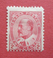 Canada  #79 Unused (*) With Gum - Nuovi