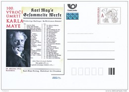 Czech Rep. / Postal Stat. (Pre2012/17) Karl May (1842-1912) German Writer - American Indians