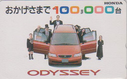 Télécarte JAPON / 110-011 - CINEMA - ADDAMS FAMILY & Voiture HONDA Car ODYSSEY - Movie JAPAN Phonecard - Kino TK - 8599 - Voitures